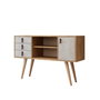 Hanah Home İndira Consola Roble y Blanco